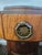 French Antique Early 20th Century Burl Mahogany Bedside Table / Nightstand For Sale - Image 3 of 12