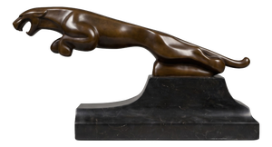 Unknown, Panther Sculpture, 2000s, Bronze