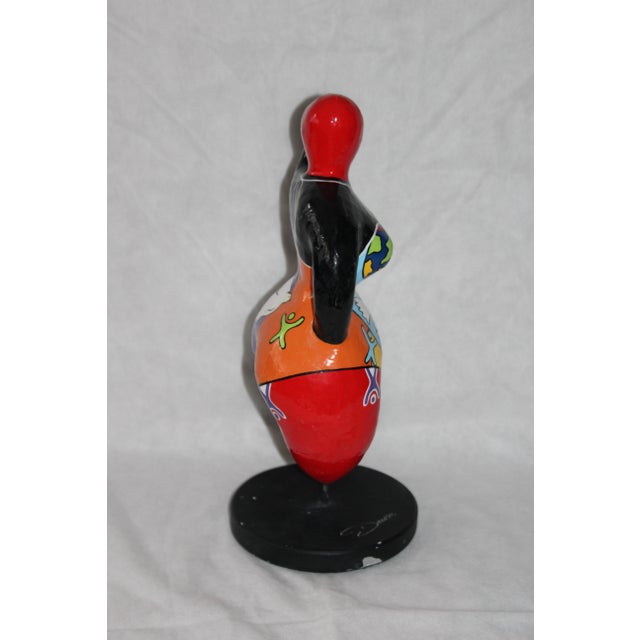 Pop Art Goddess, 1990s, Epoxy Resin For Sale - Image 4 of 16