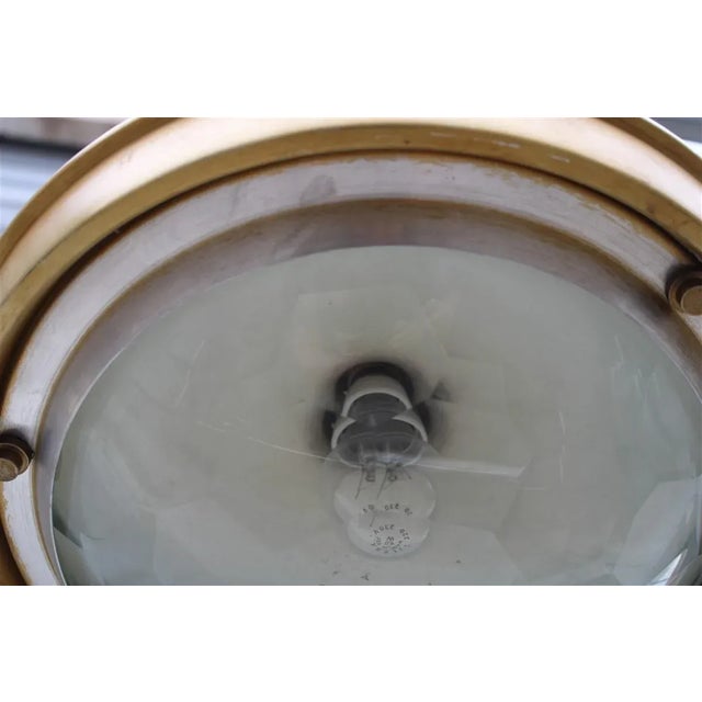 Silver Glass Diamond Ceiling Lamp by Pia Guidetti Crippa for Lumi, 1960s For Sale - Image 8 of 14