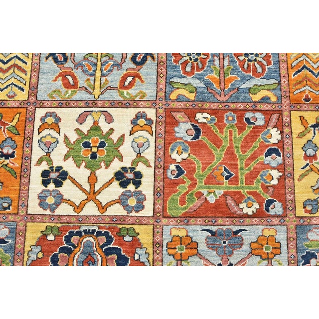 2020s Bakhtiari Ziegler Rug 9' X 11'11'' Multicolor Wool Hand-Knotted Oriental Carpet For Sale - Image 5 of 13
