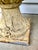 Mid 19th Century Pair 19th Century White Painted Cast Iron Garden Urns With Ring Handles and Masks For Sale - Image 5 of 17