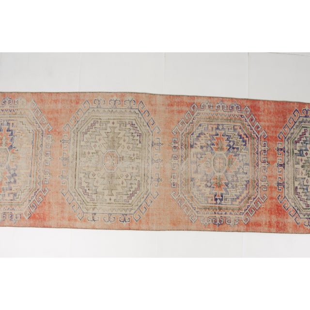 Vintage Antique Hallway Runner For Sale - Image 4 of 10