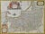 An attractive hand-colored copperplate engraved 17th century map of Prussia entitled "Prussia Accurate Descripta a Gasparo...
