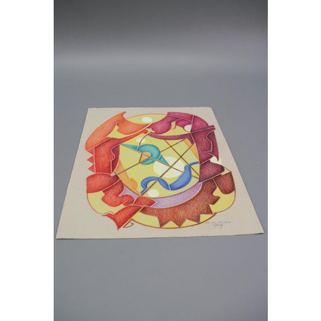 Fritz Klee, Abstract Composition, 1959, Drawing For Sale - Image 15 of 18
