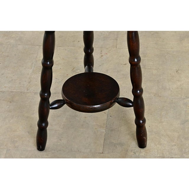 English English 19th Century Bobbin Turned Stool For Sale - Image 3 of 10