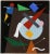 1960s Seymour Zayon Geometric Figures (After Kandinsky), Oil Painting by Seymour Zayon circa 1960 For Sale - Image 5 of 5