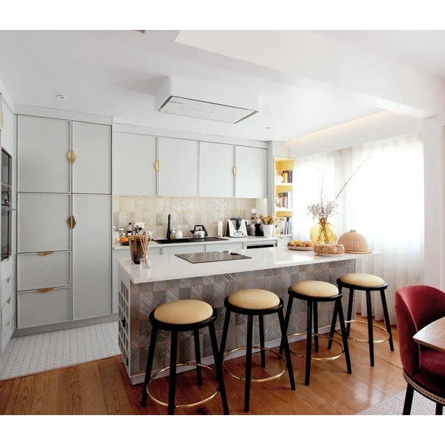 Not Yet Made - Made To Order Luc Bar Stool by Mambo Unlimited Ideas For Sale - Image 5 of 8