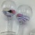Transparent Romanian Cristiro Mosaic Pattern Wine Glasses Hand Blown - Set of 4 For Sale - Image 8 of 13