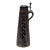 Art Nouveau German Pewter & Ceramic Pitcher For Sale