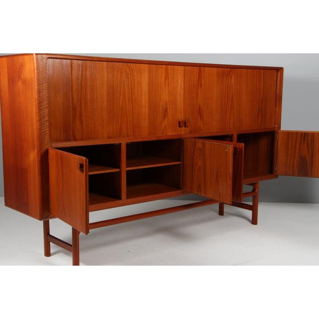 Danish Sideboard in Teak, 1960s For Sale - Image 3 of 11