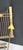 1970s Mid Century Modern Trees Umbrella Metal Brass Wall Art Rainy Day at the Bus Stop For Sale - Image 9 of 9