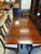 Maitland - Smith Late 20th Century Maitland-Smith Mahogany Dining Table and Chairs Set For Sale - Image 4 of 12
