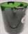 Late 20th Century Vintage Perrier-Jouët Green Glass Champagne Bucket With Champagne Flutes Set- 9 Pieces For Sale - Image 5 of 8