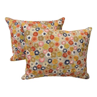 Anke Drechsel Pillows-a Pair For Sale