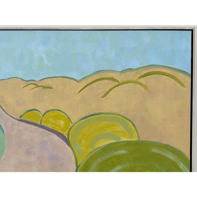 Nautical “Over the Dunes” Oil on Canvas by Nancy M. Vignola - For Sale - Image 3 of 6