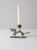 Vintage Chinese Brass Dragon Candlestick Holder For Sale - Image 9 of 13