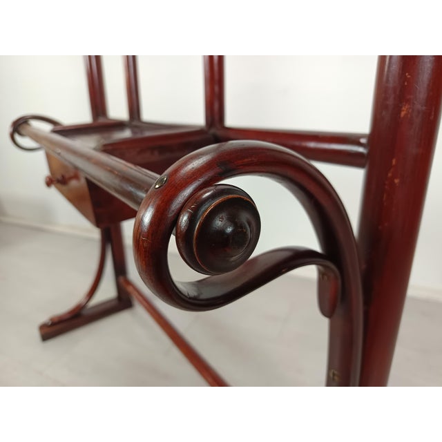 Bistrot Wall Coat Rack from Thonet, 1890s For Sale - Image 13 of 18