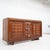 Oak sideboard - 1940 Oak sideboard with two doors carved in a diamond pattern on the front. 3 drawers