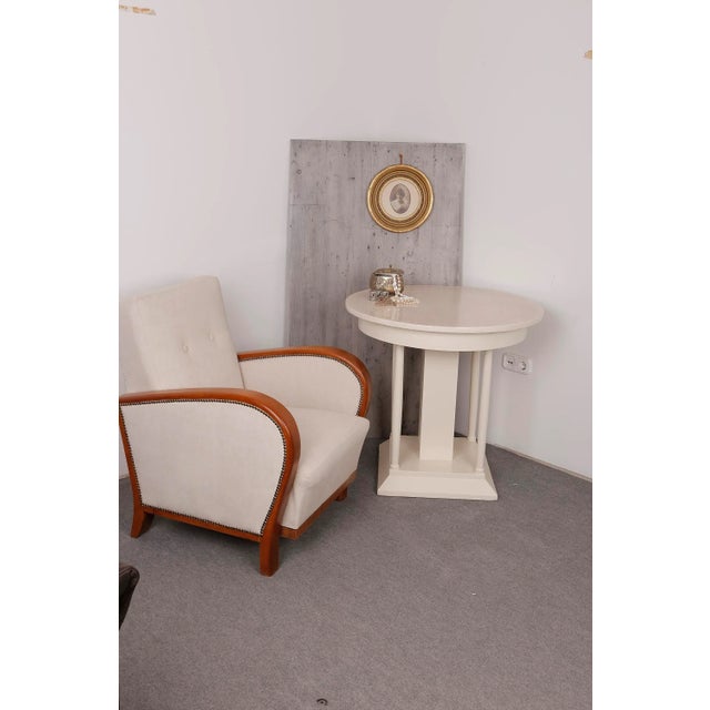 Vintage Art Deco Hungarian Armchair, 1930s For Sale - Image 6 of 8