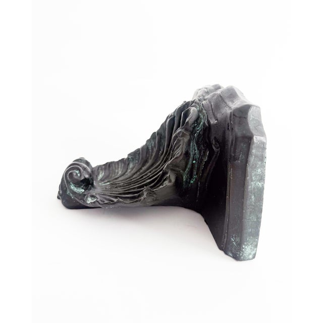 Vintage Regency Rococo-Style Ornate Shell Wall Bracket Shelf For Sale - Image 4 of 8