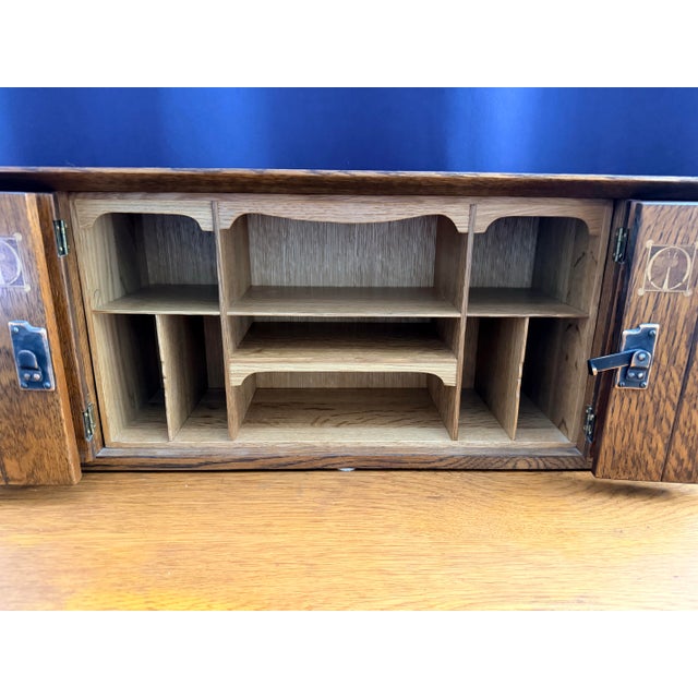 Stickley Harvey Ellis Desk Deck, Onondaga For Sale In Denver - Image 6 of 7