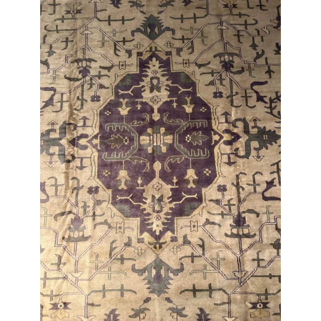 Antique Turkish Oushak rugs have been woven in Western Turkey since the beginning of the Ottoman period. Historians...