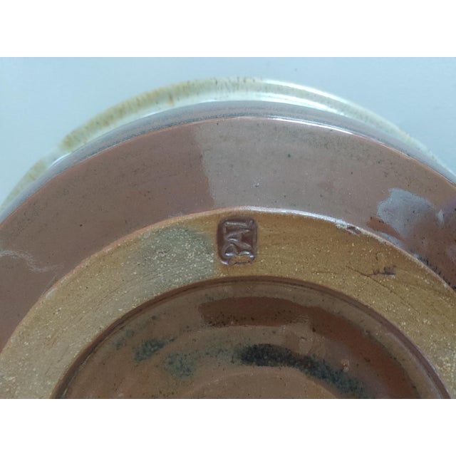 Ceramic Mid 20th Century David Morris Studio Pottery Bowl For Sale - Image 7 of 7