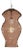 Sol Pendant Light from the Versuvius Collection in Tea For Sale