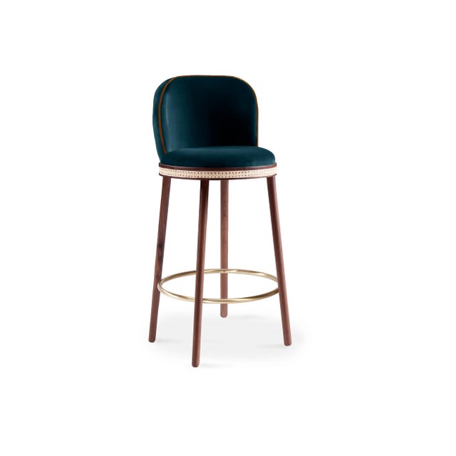 Alma Counter Chair by Dooq Details For Sale - Image 15 of 15