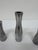 Erika Pekkari Steel Candlestick Holders, 1990s - Set of Three For Sale - Image 9 of 13