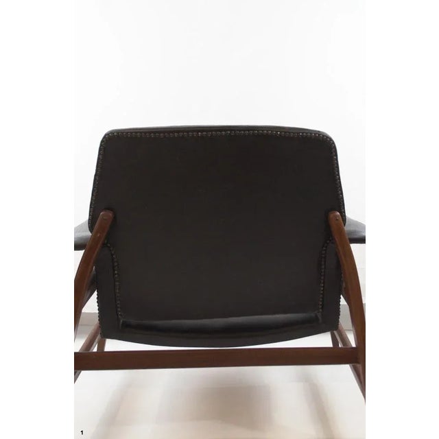 Set of Danish Armchairs in the Style of Gianfranco Frattini For Sale - Image 6 of 18