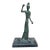 Vintage Figurine Sculpture of Warrior With Base. For Sale