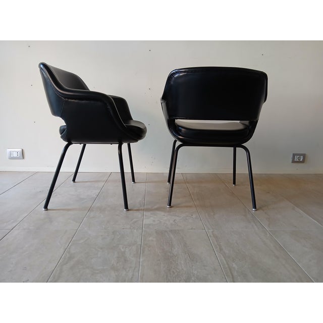 Kilta Armchairs by Olli Mannermaa for Cassina, 1950s, Set of 2 For Sale - Image 6 of 18