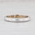 Metal: 18k White Gold, yellow gold interior Weight: 3.7 Grams Stamps: 18k Caldwell Engraved: JLF and LEL July 21 1919 Band...