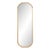 Oval Long Wall Mirror For Sale