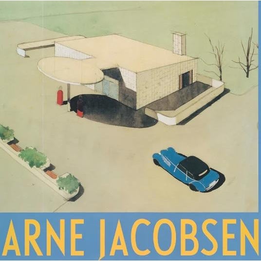 Mid-Century Modern Arne Jacobsen Skovshoved Gas Station Poster (1937) Exhibition Poster For Sale - Image 3 of 3