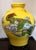 Chinese 1990s Dragon in Flight through Clouds on Large Yellow Jar For Sale - Image 3 of 10