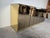 Hollywood Regency 1970s Hollywood Regency Ello Brass & Beveled Mirror Credenza Sideboard For Sale - Image 3 of 17