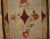 1890s Medallion Roses Beige Ground Folk Art Antique Amercian Hooked Small Rug For Sale - Image 9 of 9