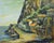 Pino Romanò, View of Scilla, 1998, Oil on Canvas For Sale - Image 4 of 4