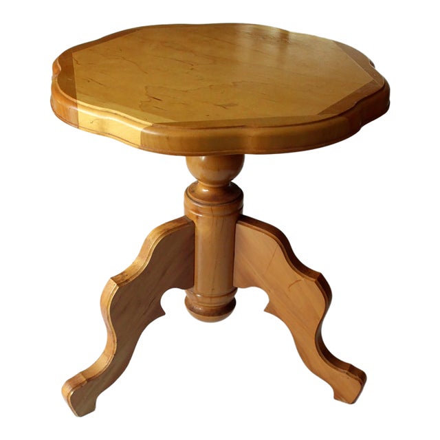 Handmade Elegant Wooden Plant Stand - Vintage For Sale