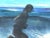 1970s Vintage Original Pastel Drawing of a Woman Running on the Beach For Sale - Image 5 of 6