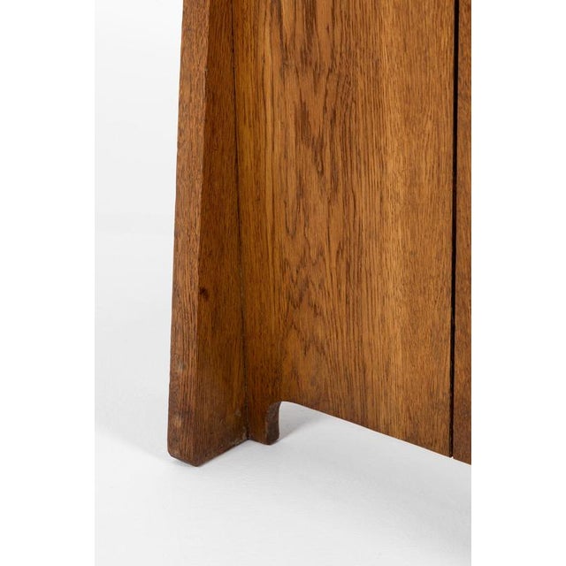 Amsterdam School Traditionalist Chair in Oak For Sale - Image 9 of 15