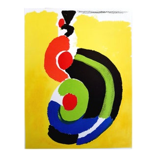 Sonia Delaunay - Composition - Original Lithograph 1972 For Sale