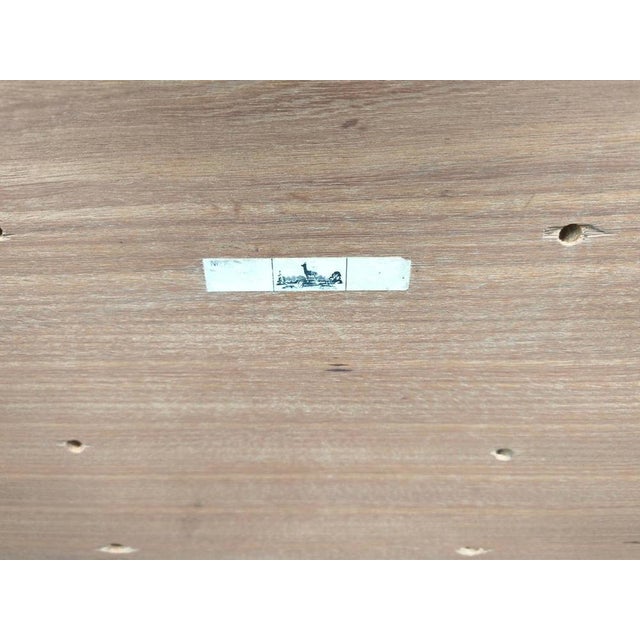 Wood and Tile Coffee Table attributed to Otto Detlefsen for Haslev, 1960s For Sale - Image 15 of 17