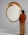 Mid 20th Century Czechia Traditional Antique White Metal Mirror For Sale In Greensboro - Image 6 of 10
