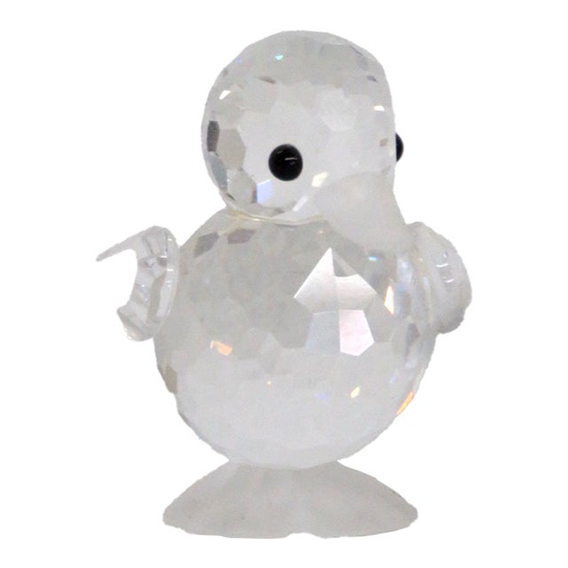 Swarovski Crystal Beauties of the Lake Series Mini Standing Duck Figurine 5077b For Sale