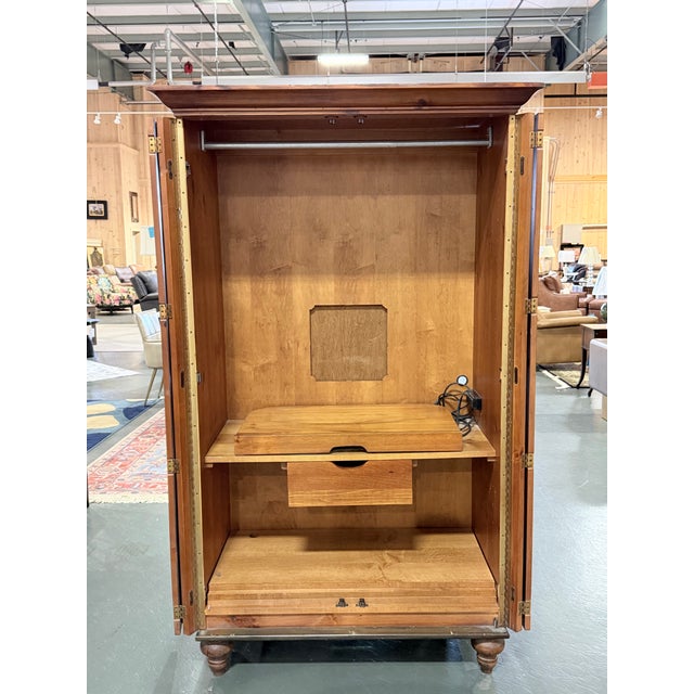 Late 20th Century Vintage RomWeber Media Storage Armoire For Sale - Image 5 of 10