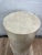 Vintage Postmodern Tessellated Stone Pedestal Sculptural Textured Base 1980s For Sale - Image 9 of 9